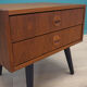 Teak bedside tables, 70s, Danish design, made in Denmark