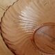 Vintage glass salad bowl Rosaline Arcoroc