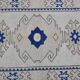 Tapis vintage Oushak tissé à la main, référence 3450.