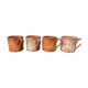 4 tasses en gres