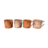 4 tasses en gres