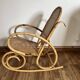 Adult model rattan rocking chair