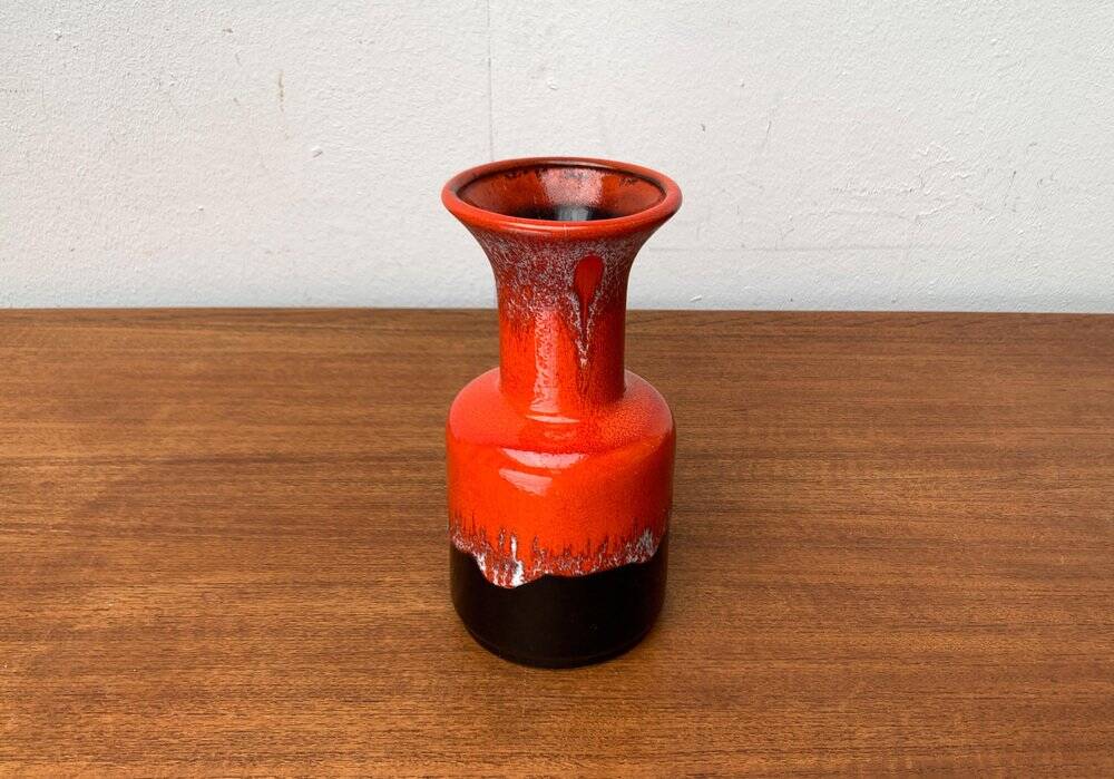 Vintage Ceramic Vase West German WGP by Jasba, 1970s