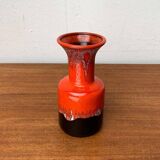 Vintage Ceramic Vase West German WGP by Jasba, 1970s