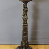 Presentation column with a carved Sphinx decoration from around 1900.