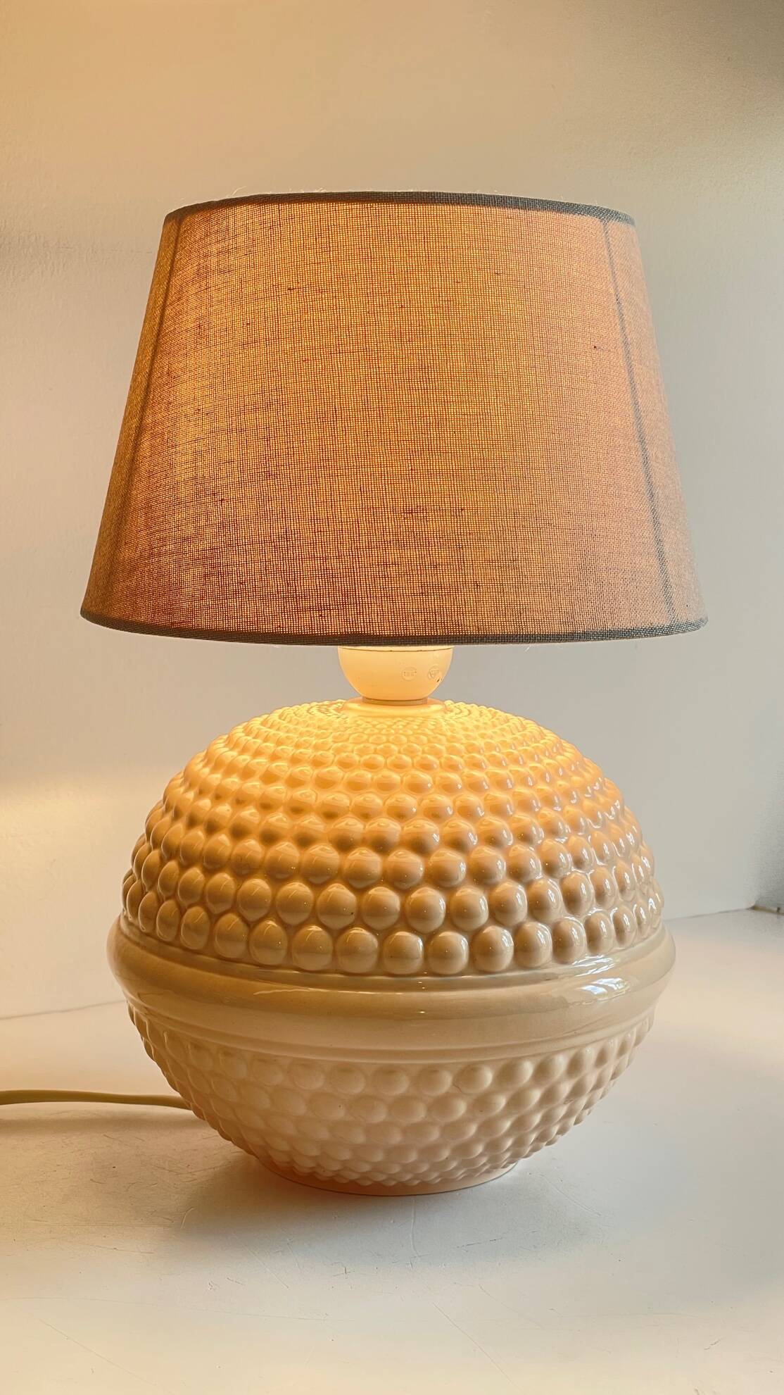 Vintage ceramic lamp