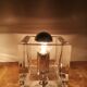 Pair of night lamps Ice cube Preciosa Nachtmann Leuchten
