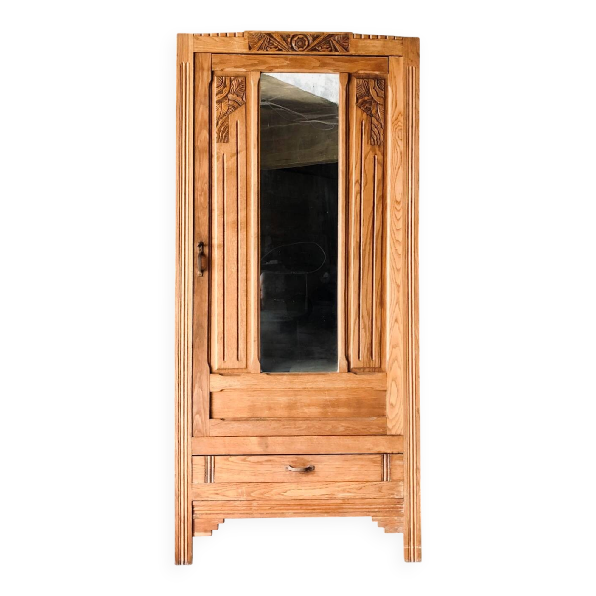 Antique Art Deco wardrobe / 1930