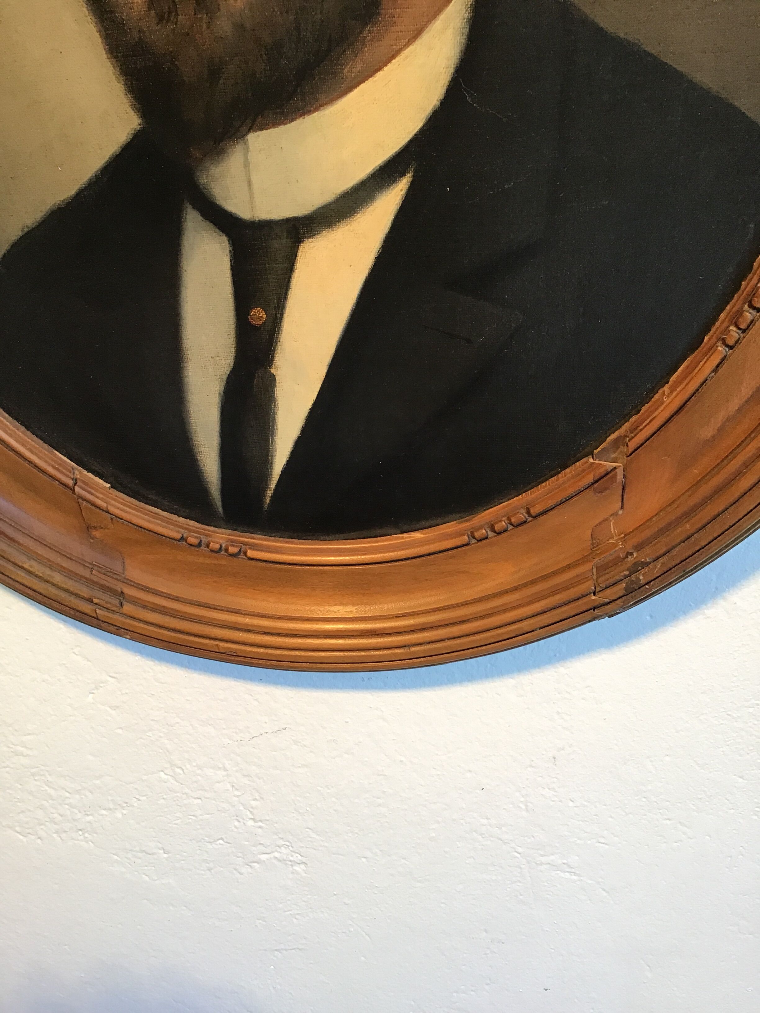 Portrait d’homme 19eme
