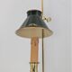Bottled water bottle in the style of empire bronze conical lampshade