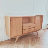 Renovated vintage sideboard/buffet, Scandinavian style, 1950s-60s.