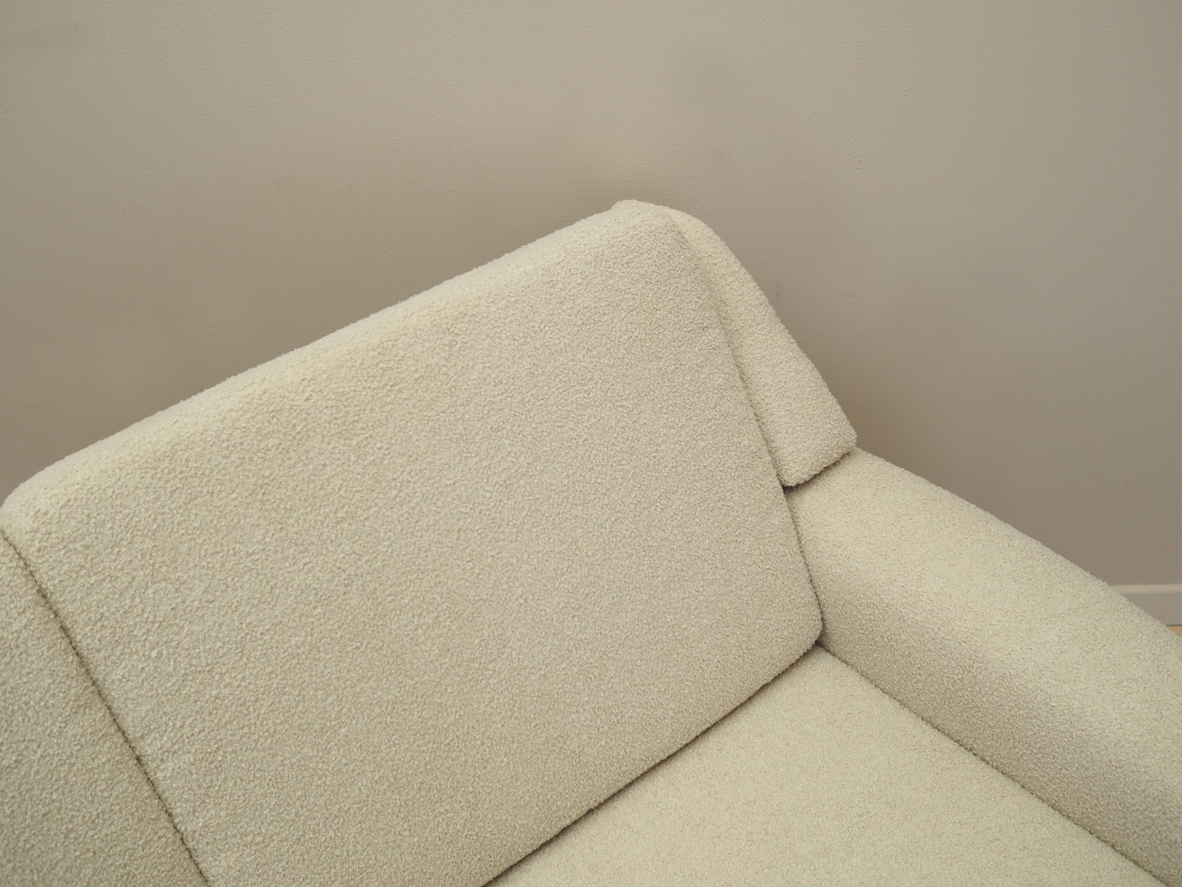Cream sofa, Danish design, 1970s, production: Denmark