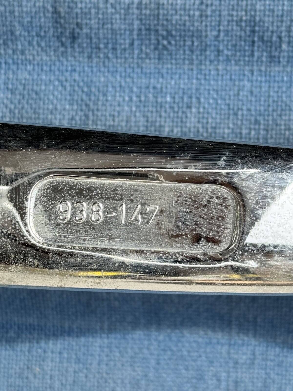 Charles Eames Office Chair VITRA Blue Fabric/Aluminium