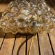 Smoked glass bubble wall light by Helena Tynell circa 1970