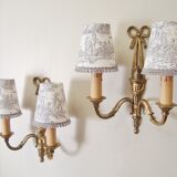Appliques rubans anciens style Louis XVI
