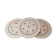 3 Céranord dessert plates