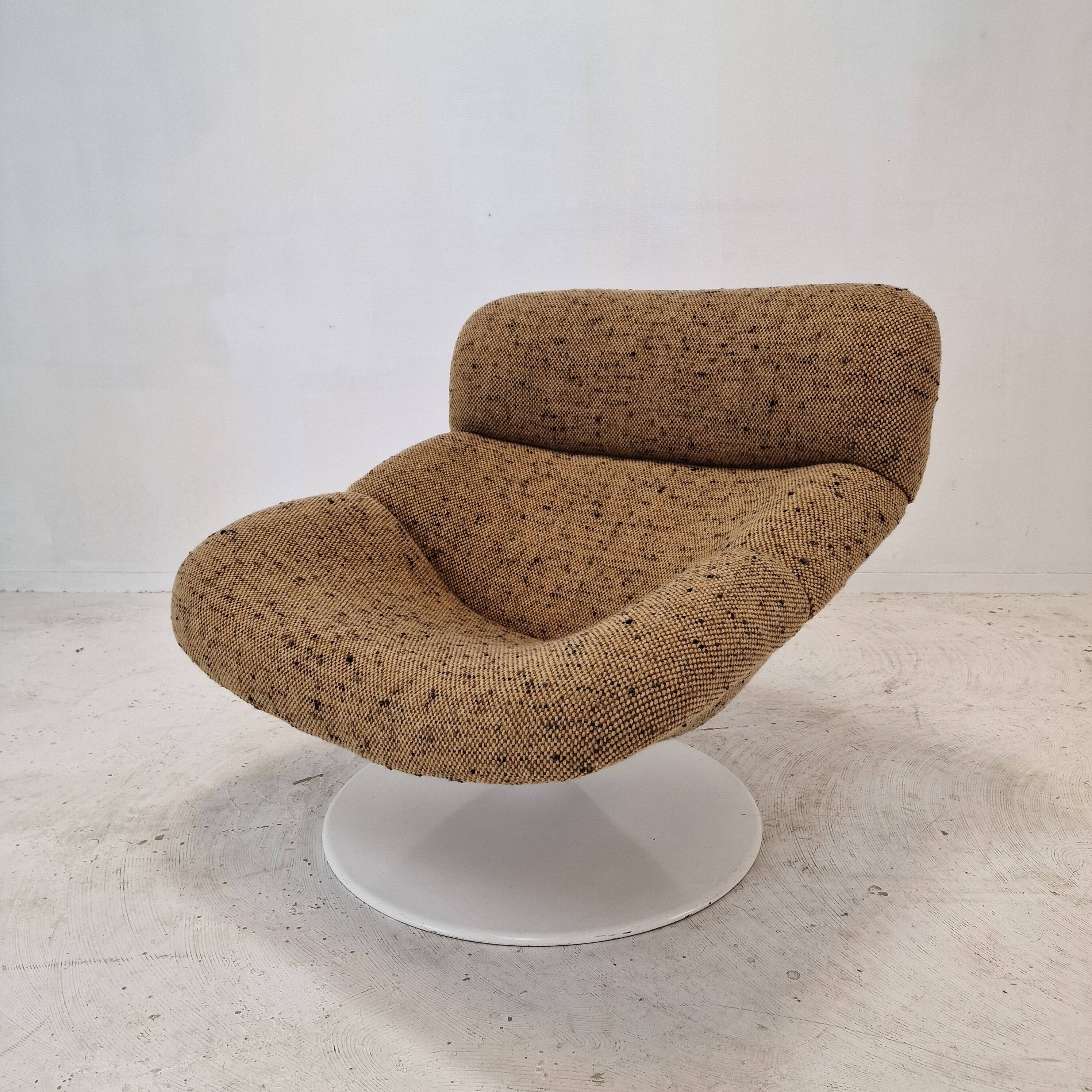 Midcentury F518 Lounge Chair by Geoffrey Harcourt for Artifort, 1970s