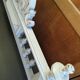 Fronton patina shabby chic gustavian ancient 73.5 cm