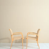 'Model 45' Armchairs by Alvar Aalto