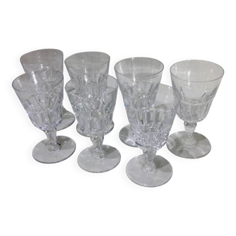 Baccarat – 7 Missouri Model Red Wine Glasses