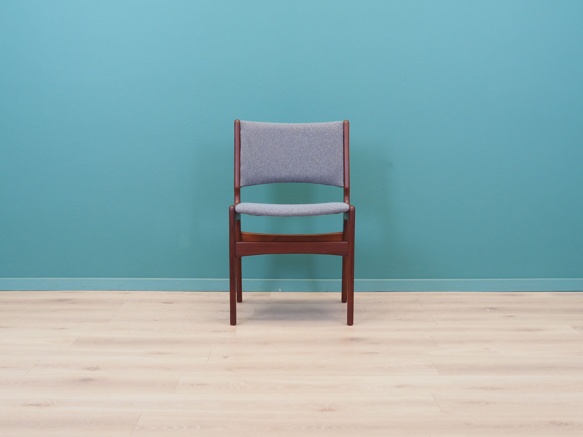 Set of five rosewood chairs, Danish design, 70s, made by Henning Kjaernulf