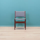 Set of five rosewood chairs, Danish design, 70s, made by Henning Kjaernulf