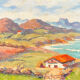 Sheepfold in the Basque Country Oil on canvas cardboard