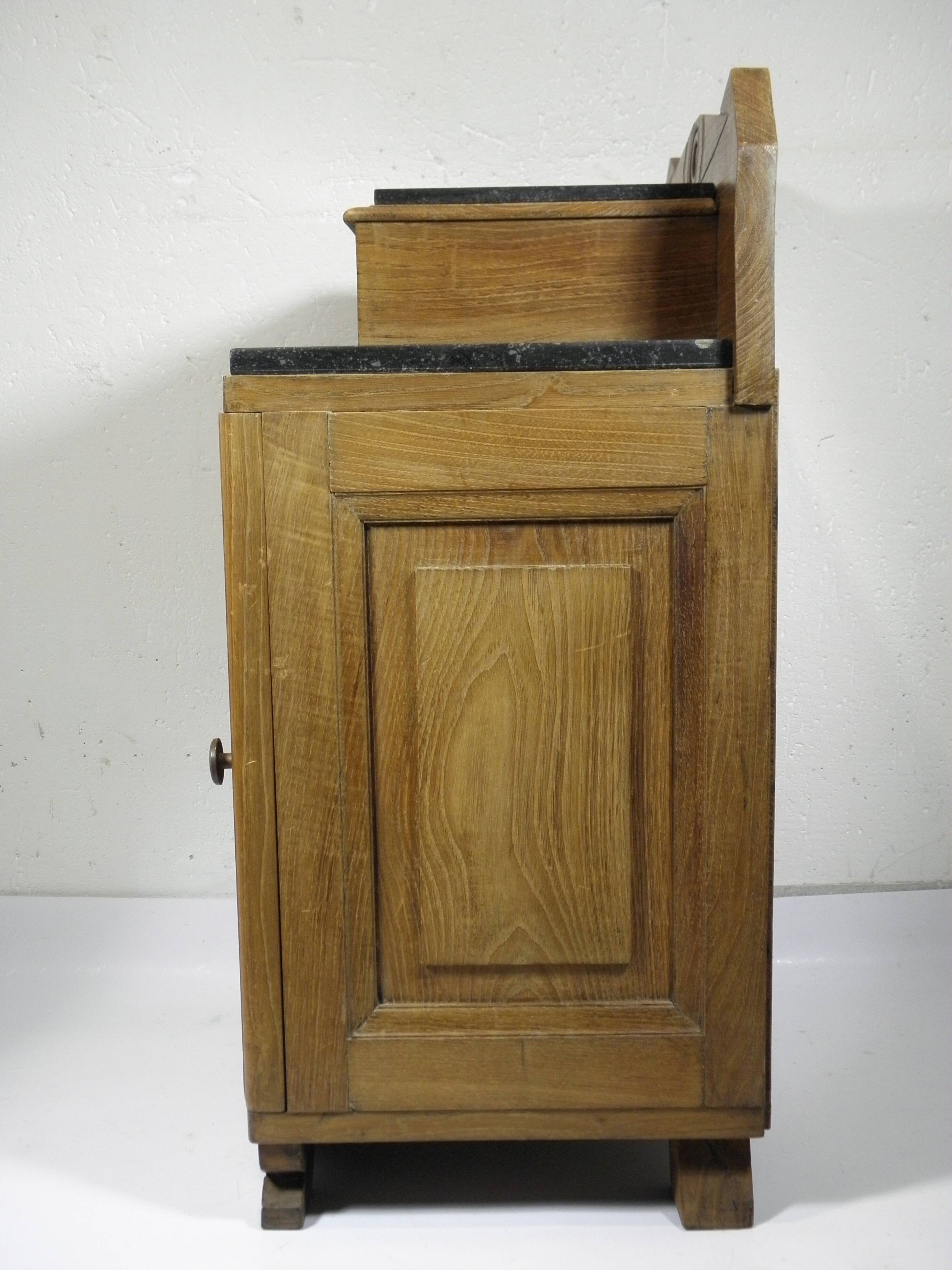 ART DECO SIDE TABLE, NEO-BRETON STYLE