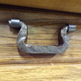 A brutalist elm buffet