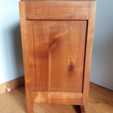 Art deco wooden bedside table