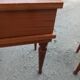 Pair of 50s Scandinavian style bedside tables