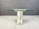 Table console en travertin vintage dans le style de Carlo Scarpa, années 1970.