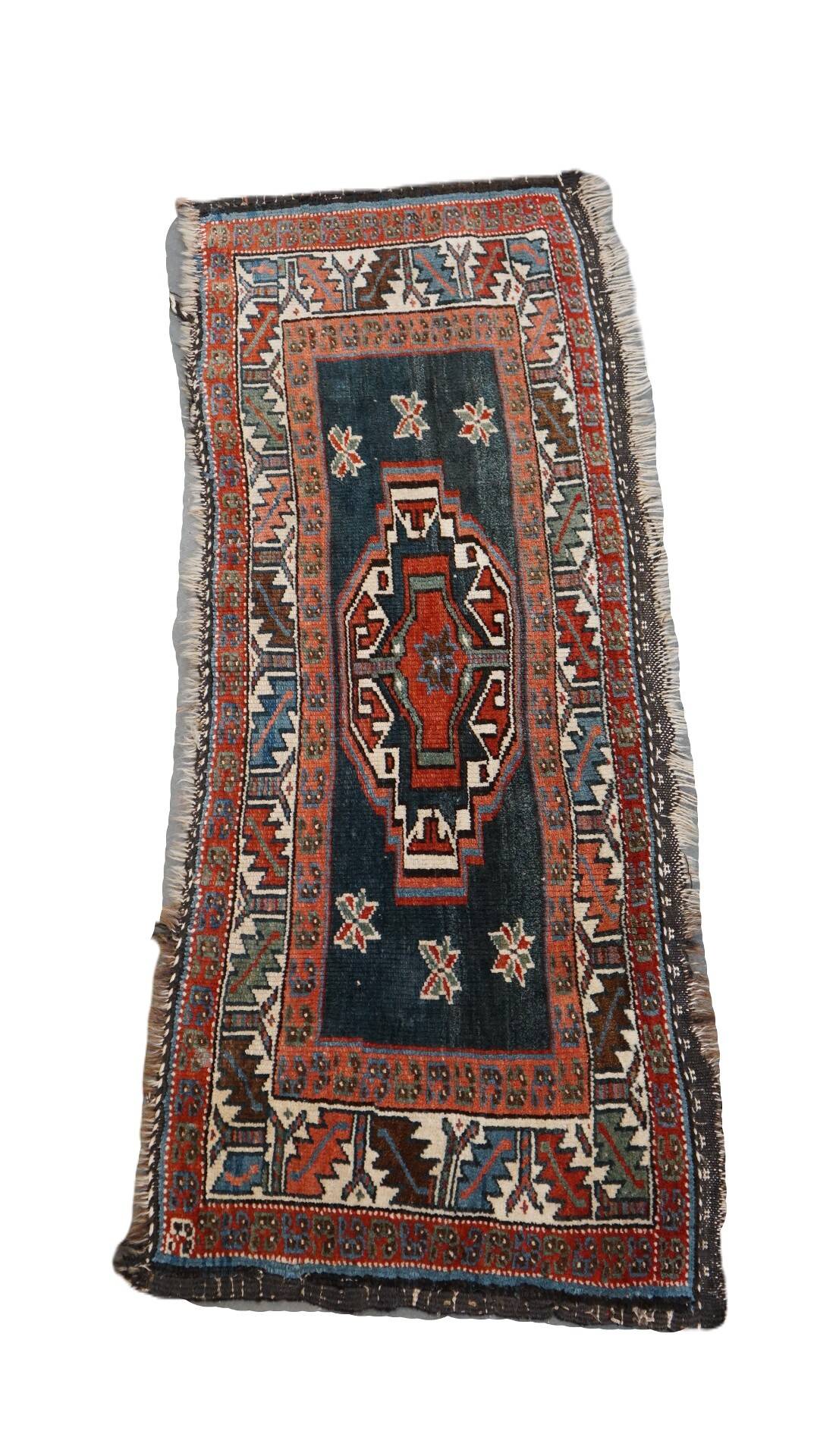 Vintage oriental style rug/runner 102x38 cm