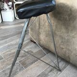 Vintage folded stool brand libellule