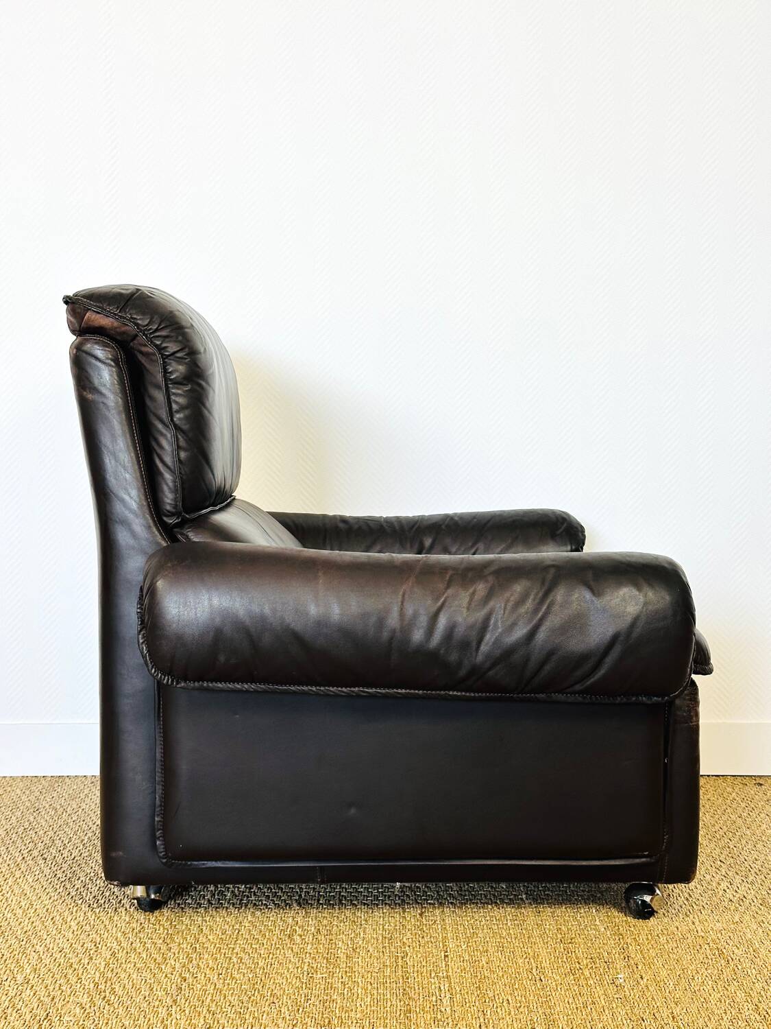 Modular leather sofa 1960