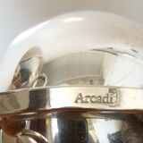 Silver metal servant