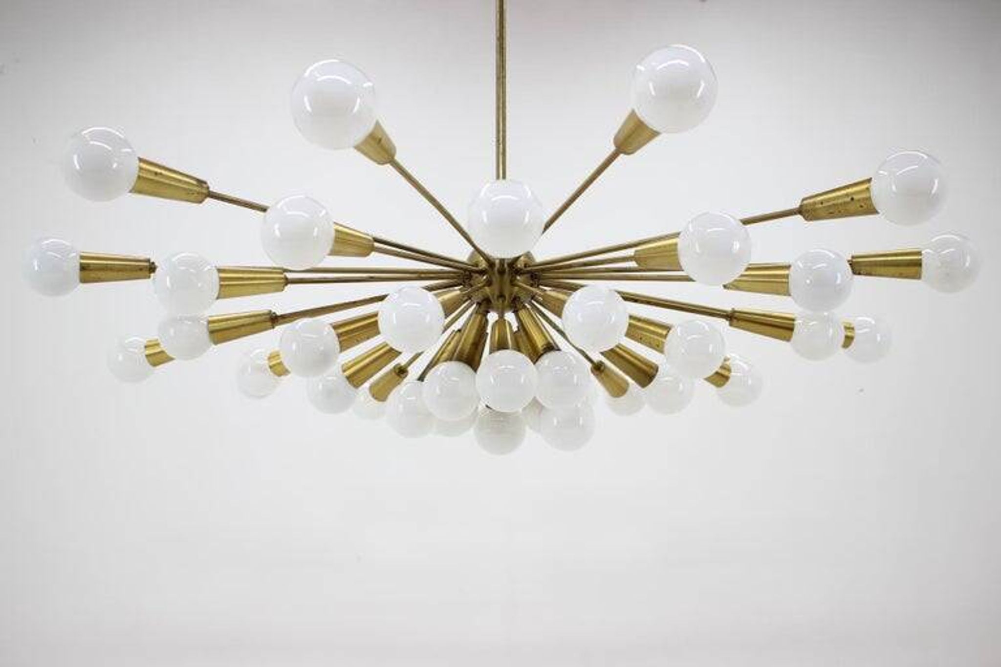 Rare Mid Century Chandelier Sputnik, Atomic, 1960s