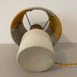 Lampe vintage pot de moutarde