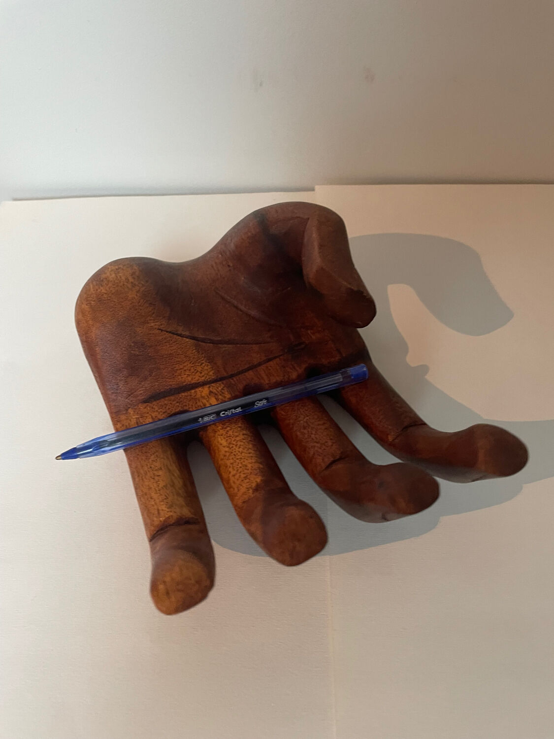 Vide poche baguier en bois