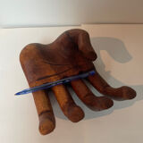 Vide poche baguier en bois