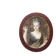 Portrait sur toile, fin 18ème, Princesse inconnue d'après Pierre Gobert