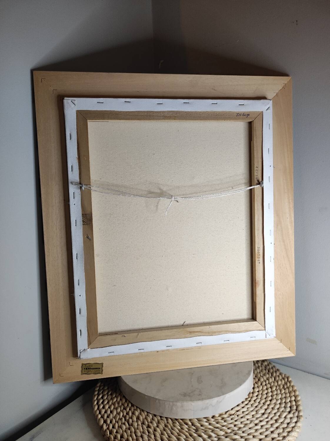 Painting of the woman with geese