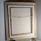 Painting of the woman with geese