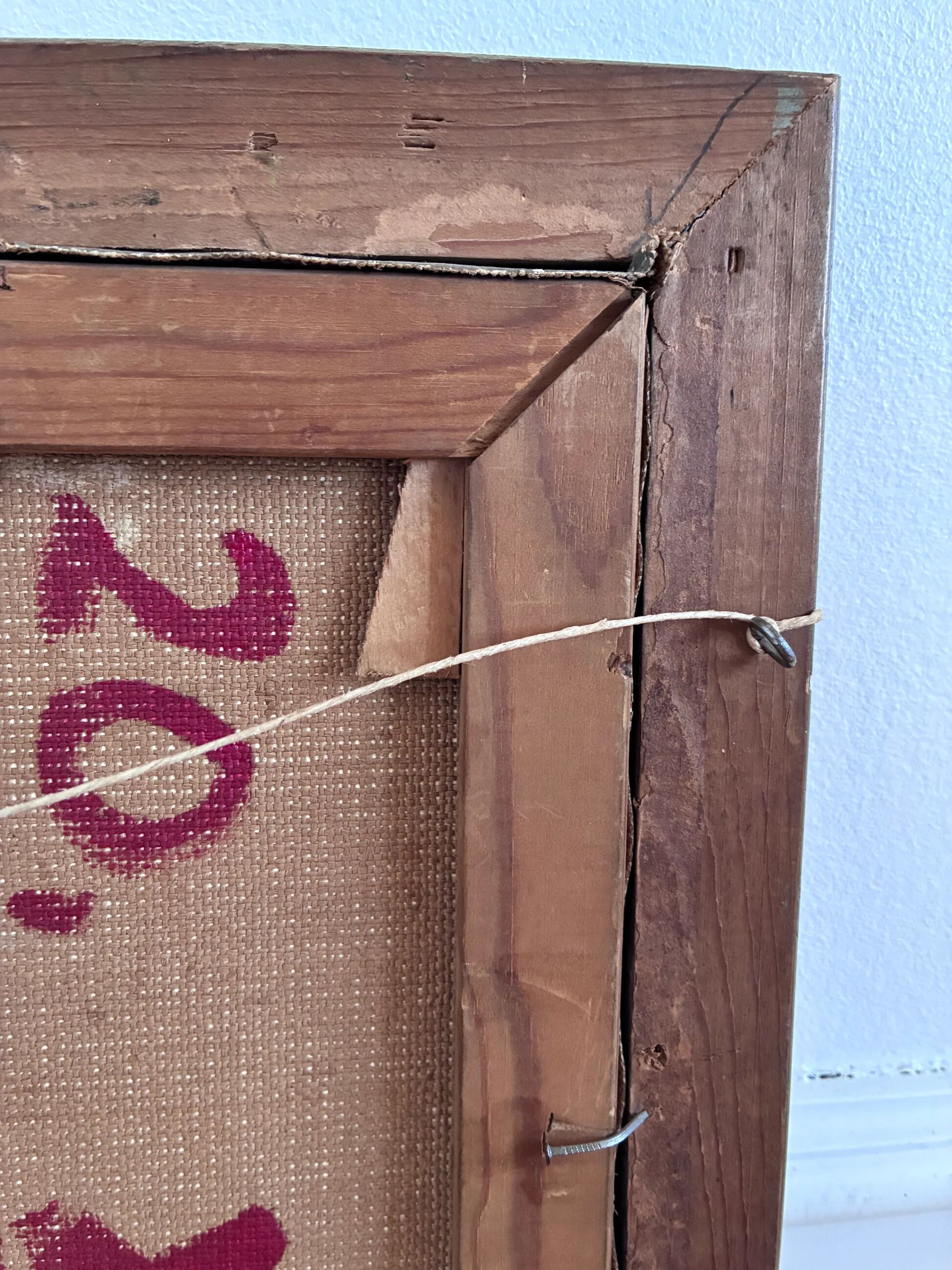 Vintage original flower oil painting, flower still life art