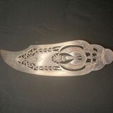 Argenterie, service à poisson 3 pièces style Empire début XXème