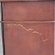 Louis Philippe period bedside or extra furniture in dark oak.