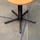 Vintage German industrial workshop stools, set of 3