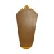 Classic Gold Leaf Mirror Crested Mirror Baroque Style 75cm