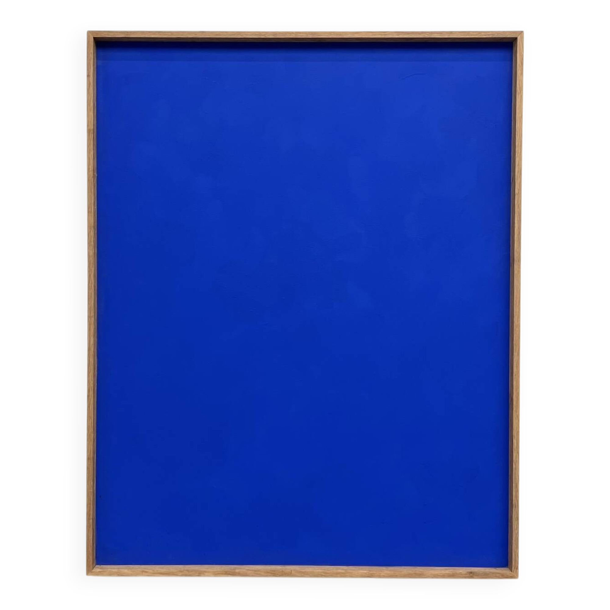 Large Klein blue painting
