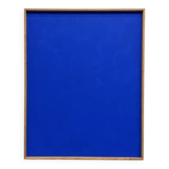 Large Klein blue painting